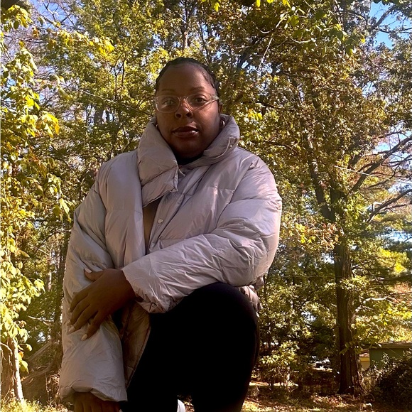 S-Deer gray goose feather bomber jacket - Picture 4 of 8